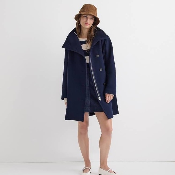 J.Crew Authentic Outwear New York, New York peacoat - Picture 1 of 5